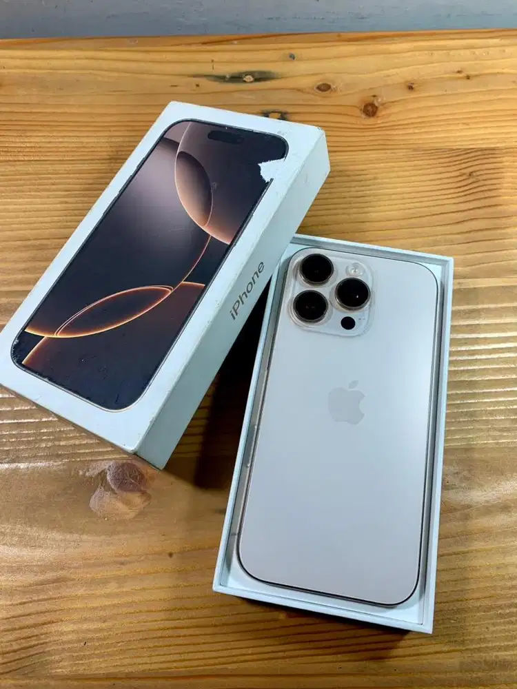 Iphone 16 Pro 256gb Desert IBOX LIKE NEW Malang Batu