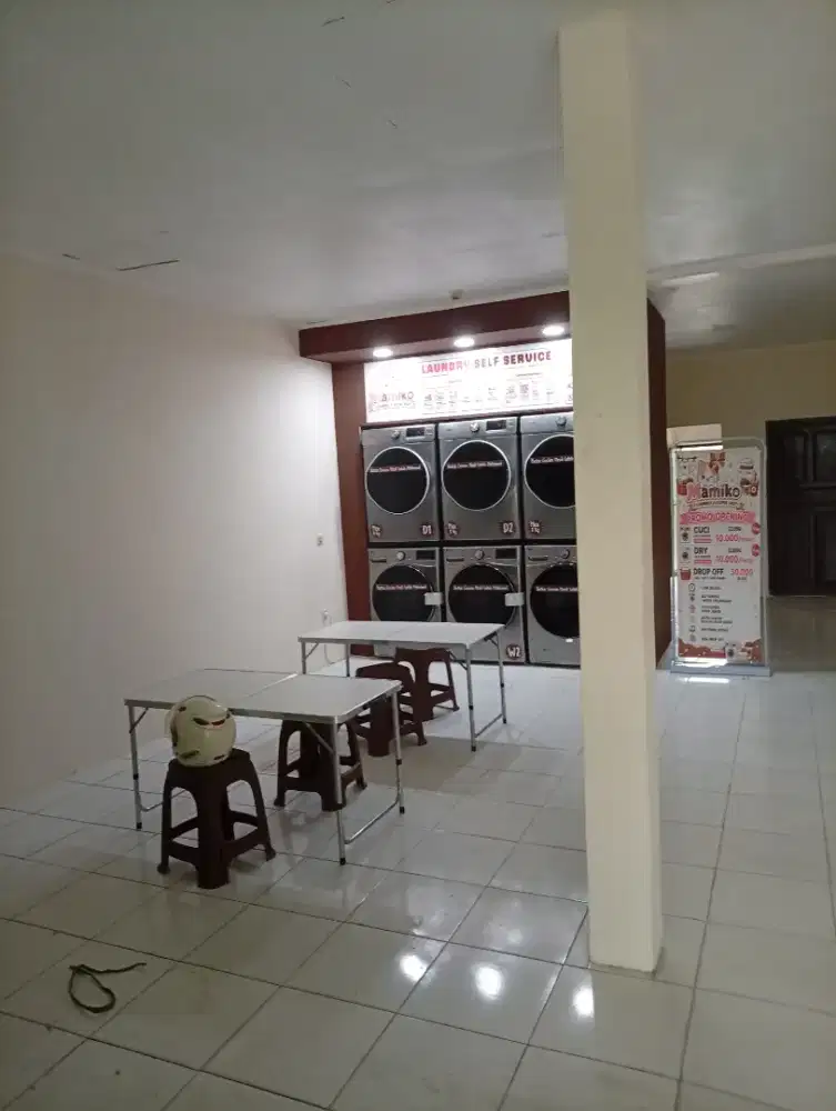 PAKET USAHA LAUNDRY SELF SERVICE QRIS LG 20kG FOGGIA 16KG