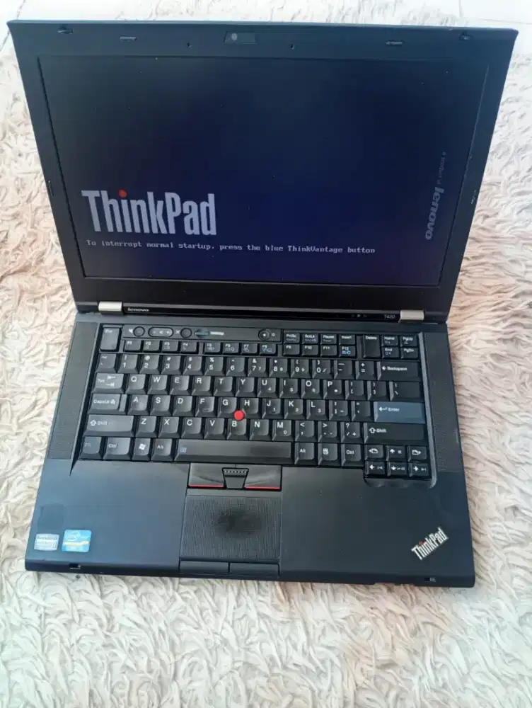 Laptop thinkpad core i5 ram 8 ssd 128 gb