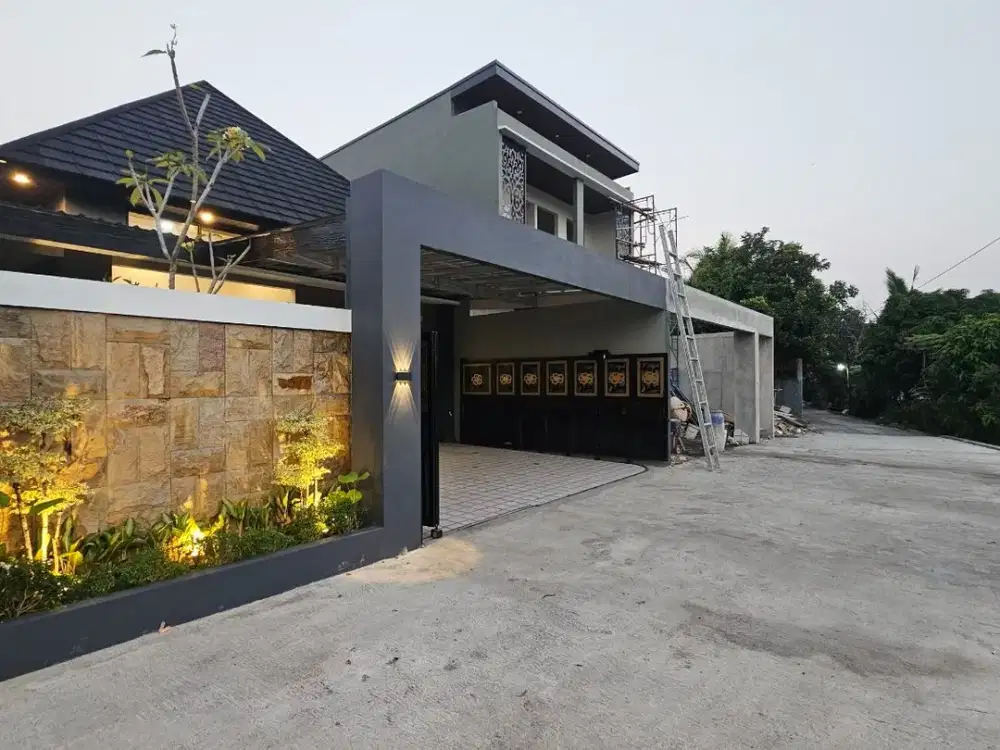 Rumah Modern di utara SD Model Jalan Kaliurang km9,5 Wedomartani Sleman
