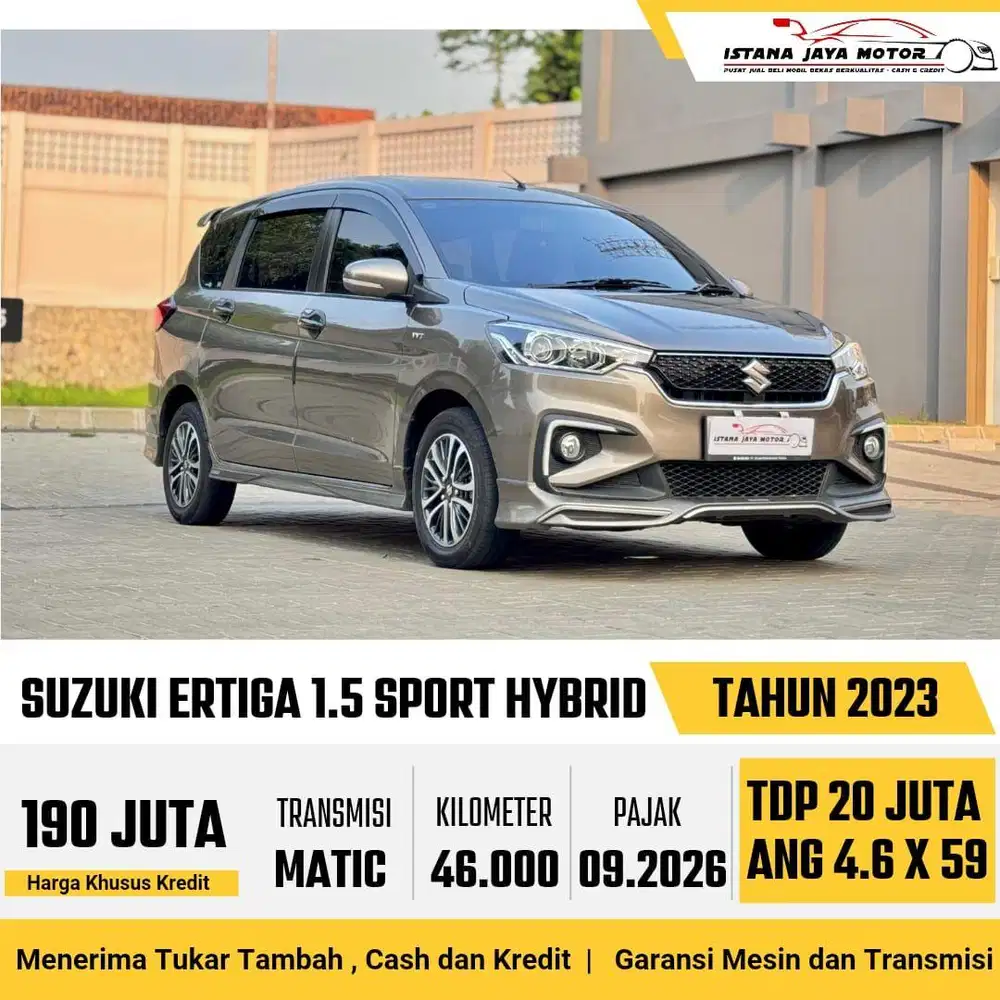 Suzuki Ertiga Sport Hybrid 1.5 Manual 2023