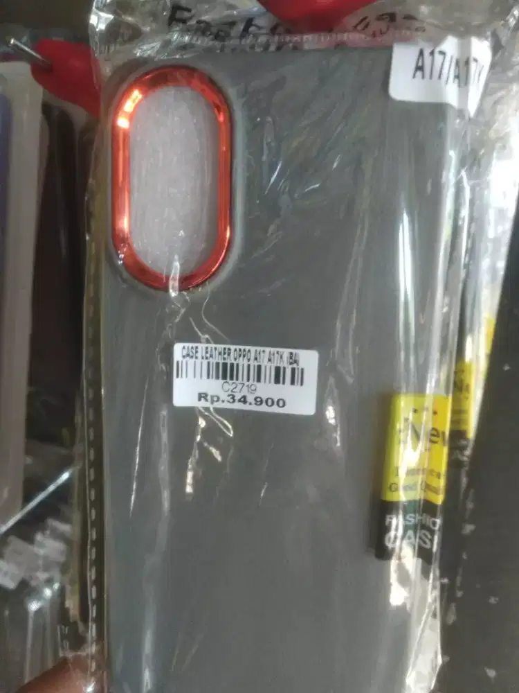 CASE LEATHER OPPO A17 A17K | ATLANTIS DAHSYAT