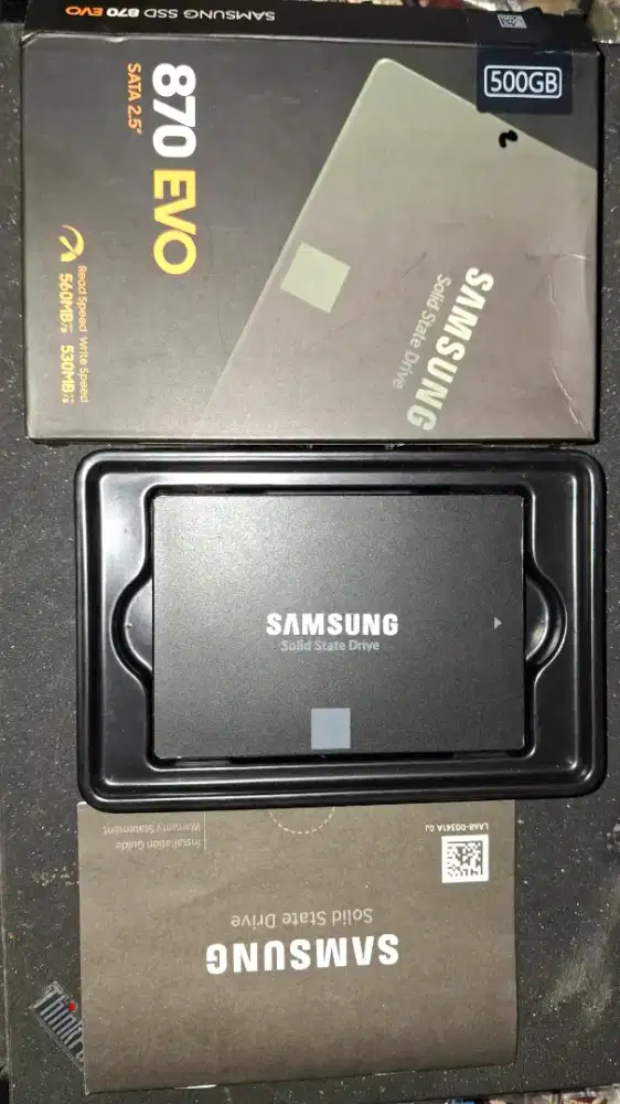 Samsung SSD 870 EVO Bekas good Health