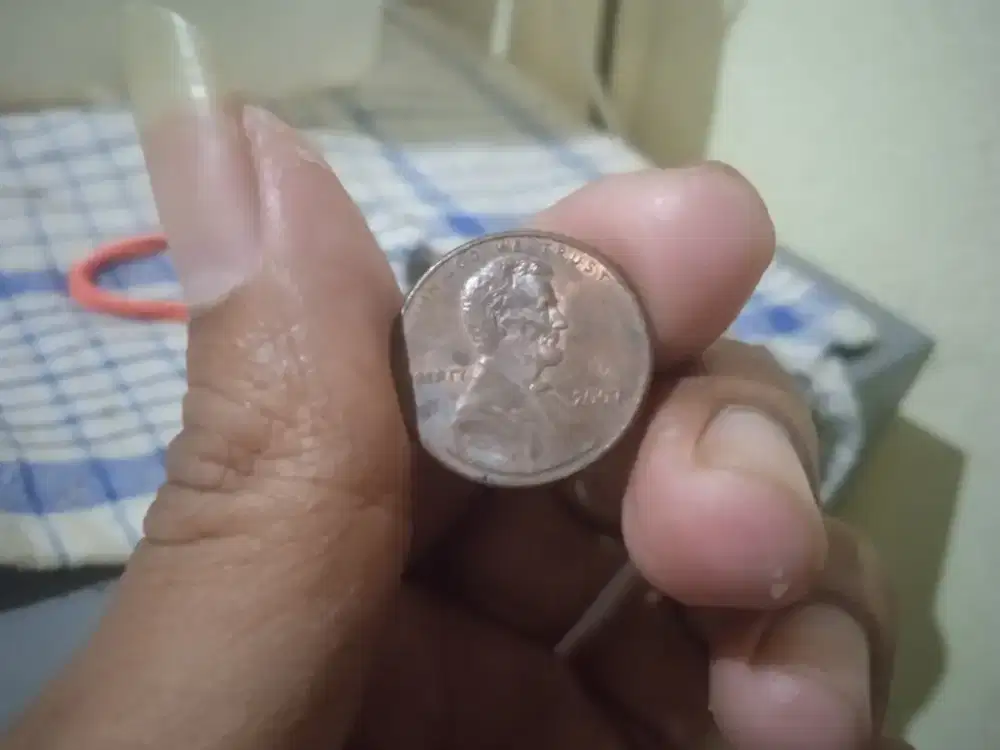 Jual Koin 1 Cent Abraham Lincoln 2007 Amerika
