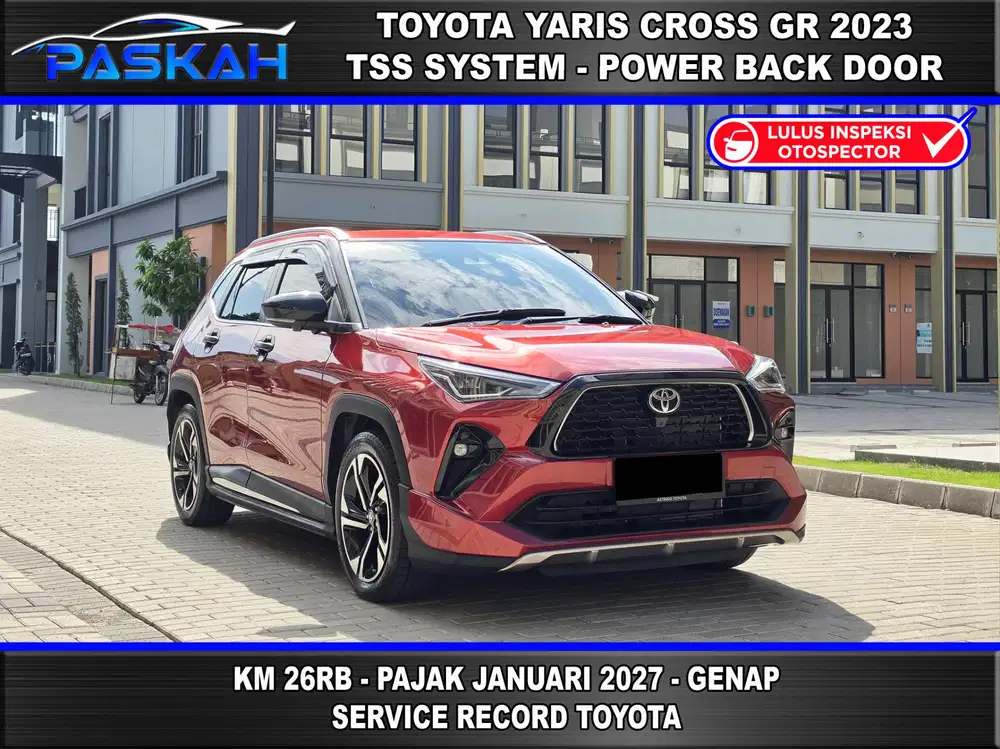 Pajak=2027 Bunga=5,5% Km=26k GENAP YARIS CROSS GR 2023 YARIS GR 2023