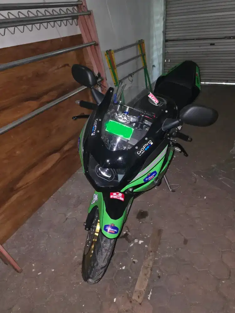 Kawasaki Ninja RR (KR 150P) Rawatan Seger Full Modif Ganteng