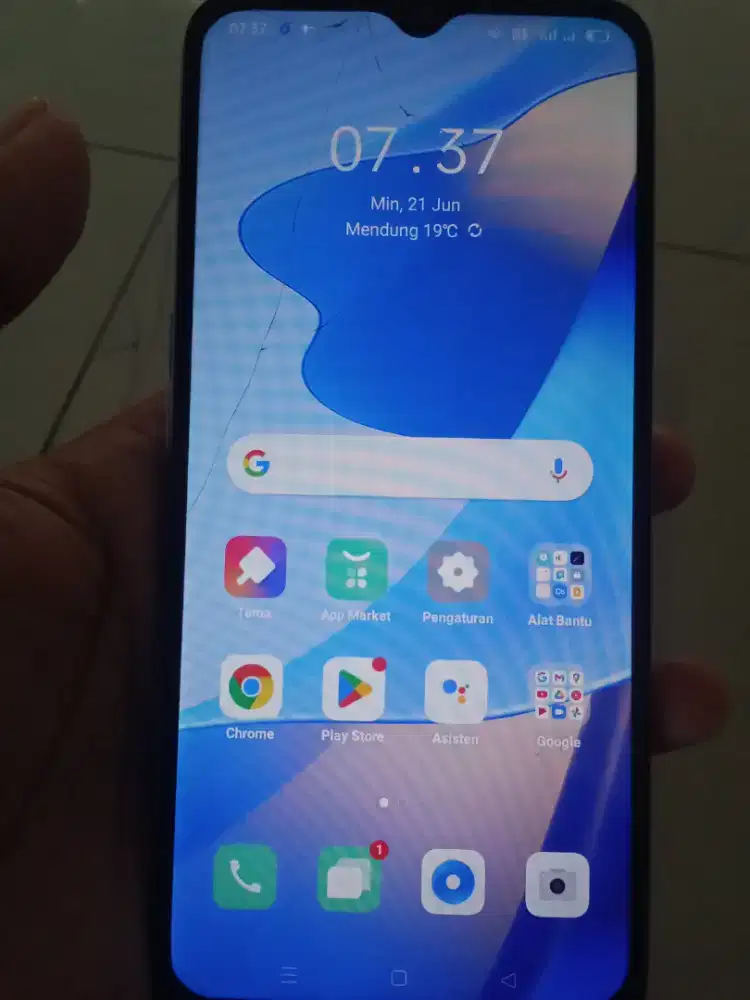 OPPO A16 kondisi normal