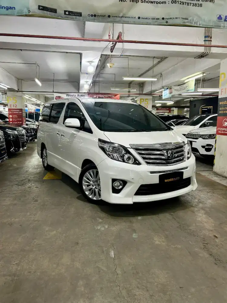 KM 91rb Toyota Alphard 2.4 SC AT 2014 nik 2013 Terawat
