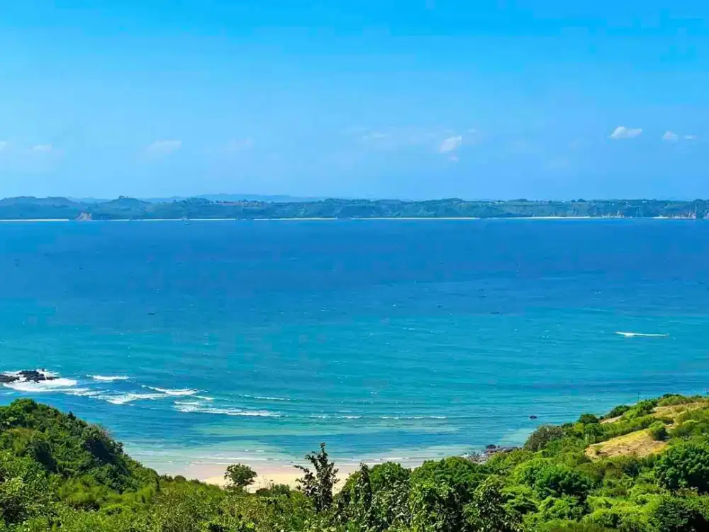 Dijual Tanah Premium Full View Laut Dekat Pantai Awang & Sokat, Lombok