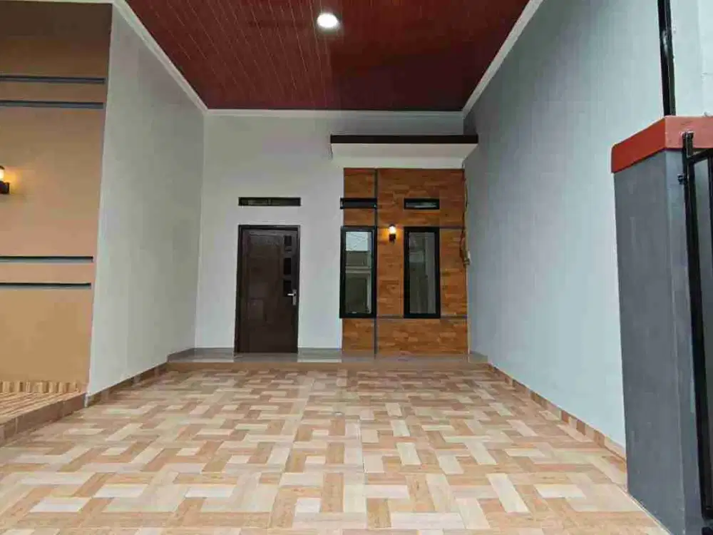 rumah baru renovasi siap huni di pesona anggrek bekasi