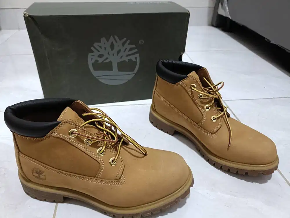 Timberland Premium Waterproof Chukka Wheat Nubuck Original - Size 41