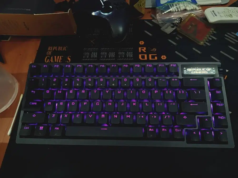 ROG Azoth 75% Wireless Mechanical Keyboard - Like New (Only 5 Months U