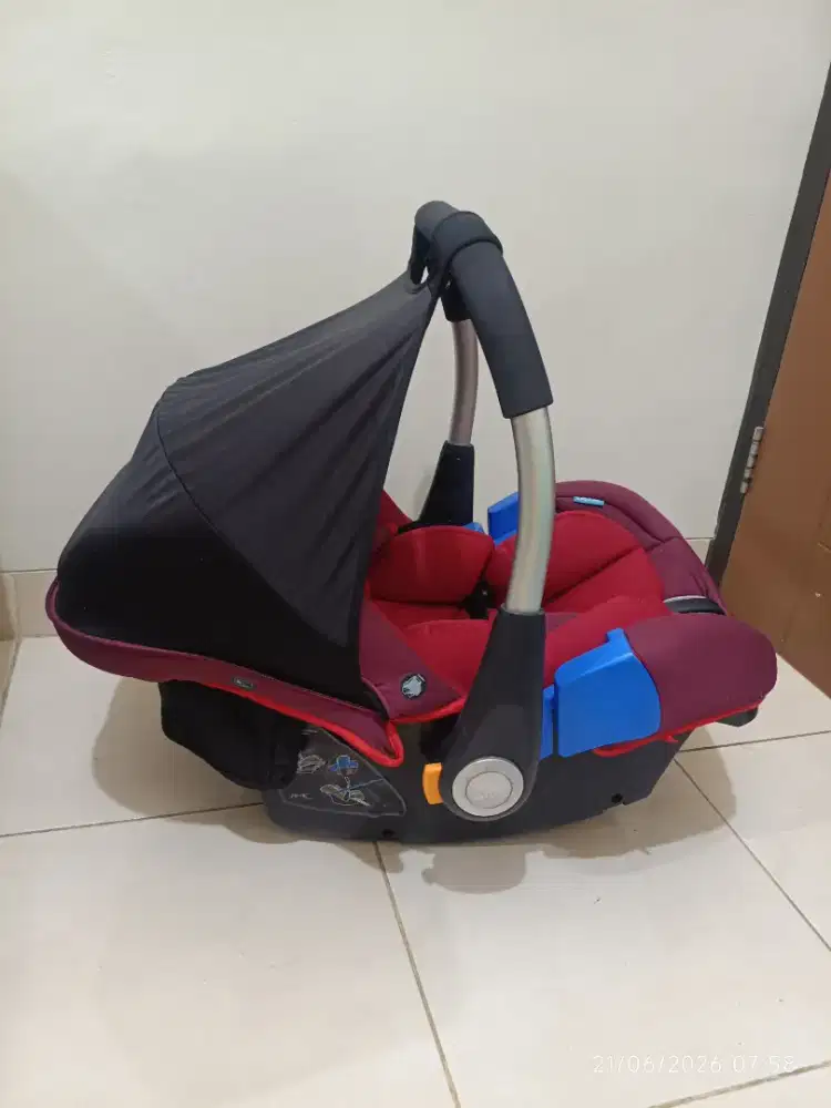 Car seat merk APRAMO warna merah