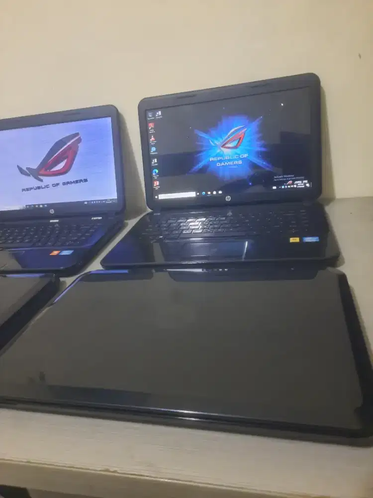 Borong Laptop Siap Pakai 4Unit(Hp Core i3-gen3)Ram8gb Hdd-500gb Win,10