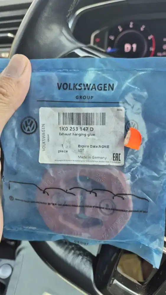 Exhaust Engine Glue VW Tiguan