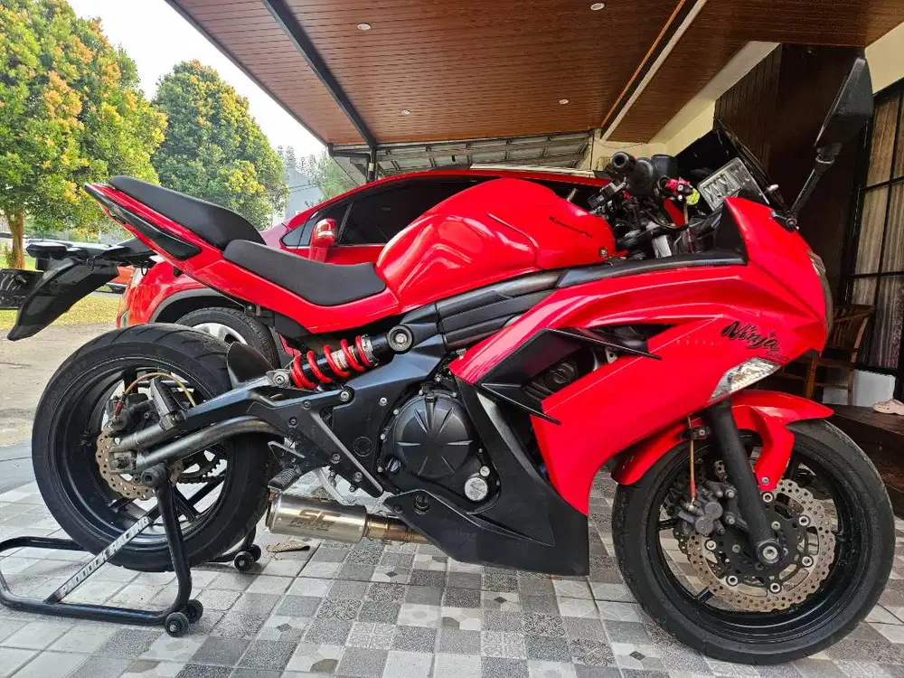 Kawasaki ER6F 2012 Red Premium