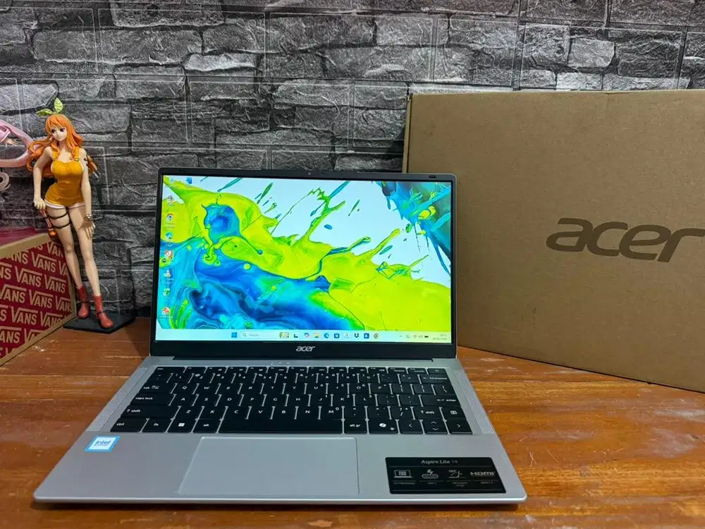 Laptop Acer Aspire Lite 14 intel N150 Ram 8gb SSD 512gb Fullset