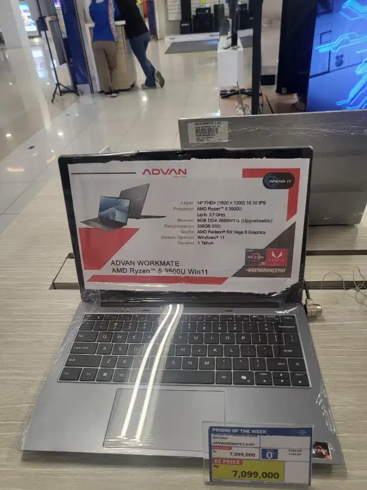 PROMO KREDIT LAPTOP ADVAN WORKMET  HOME CREDIT DP 0 GRATIS 2X CICILAN