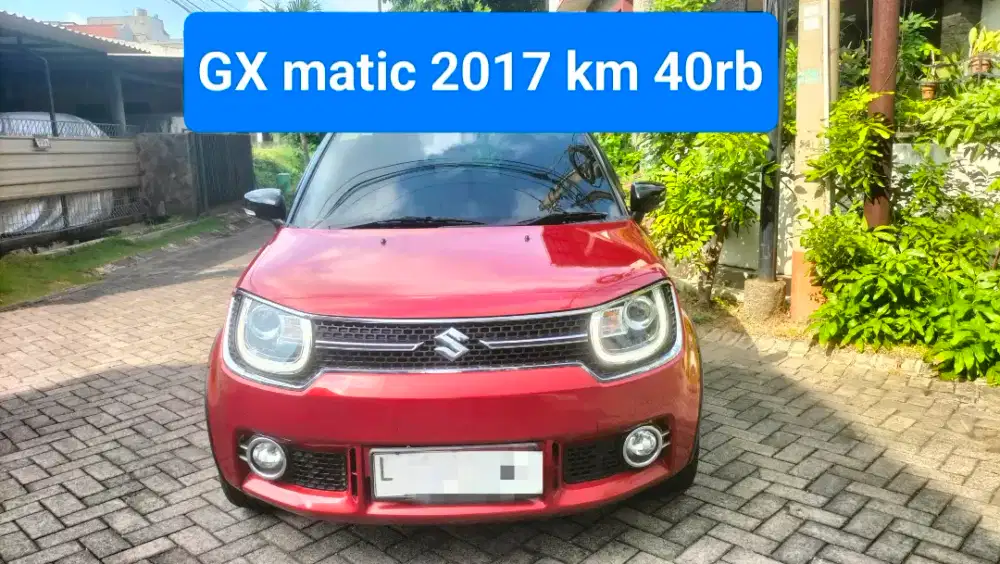 Ignis GX matic 2017,km 40rb, tgn1, nol spet, full ori. Nyacat kualat