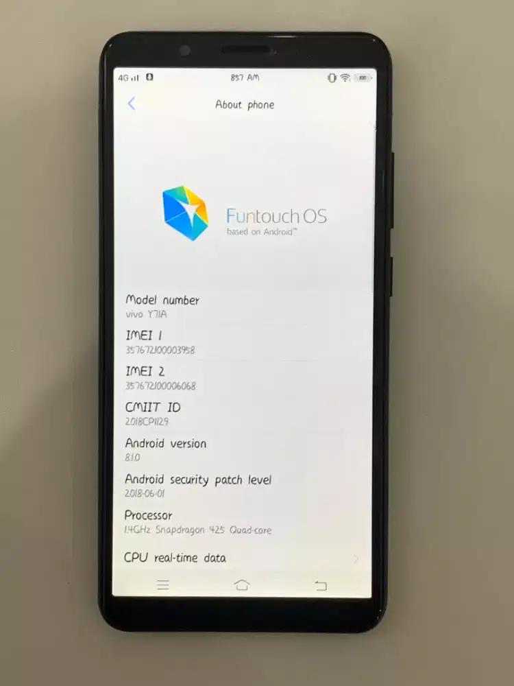 MURAH.. VIVO Y71 RAM 6/128 GB