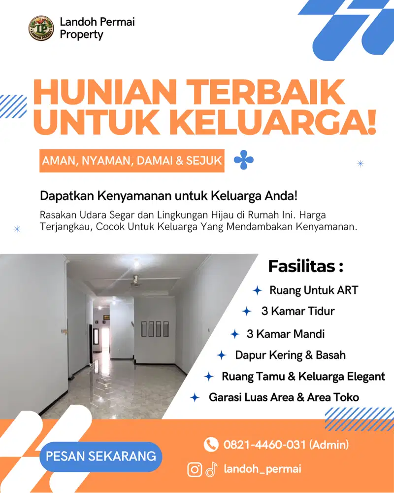 DIJUAL - HUNIAN EKSKLUSIF SERBA LENGKAP - DI LAMPER - TENGAH SEMARANG
