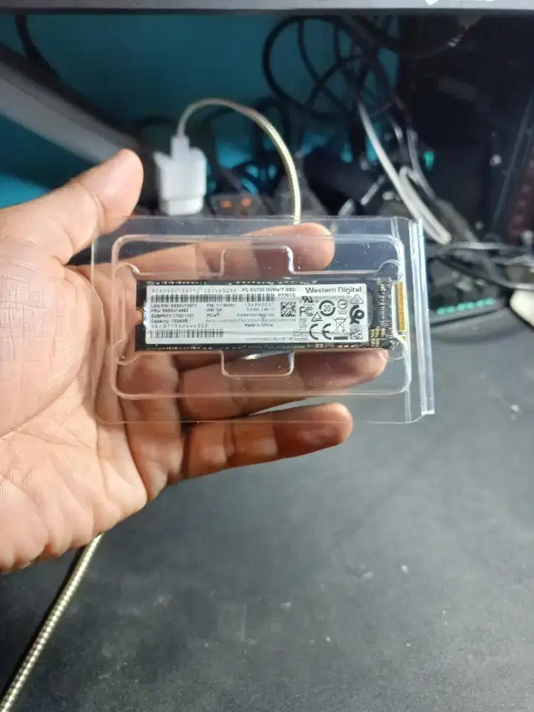 Ssd nvme merk wd 1tb