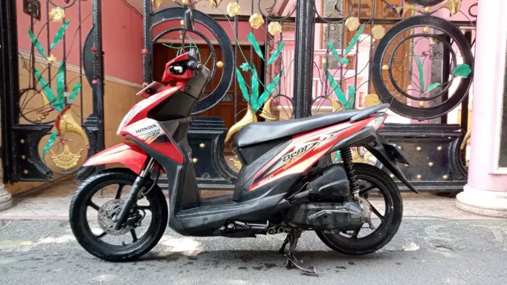 beat cw fi th 2013 mesin sehat orisinil body mulus