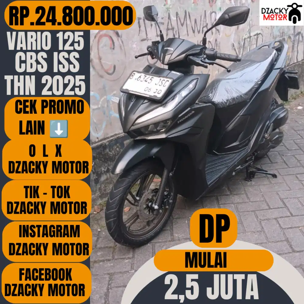 VARIO 125 CBS ISS 2025 SECOND LIKE NEW