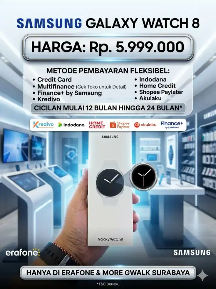 GALAXY WATCH 8 CICILAN MURAH
