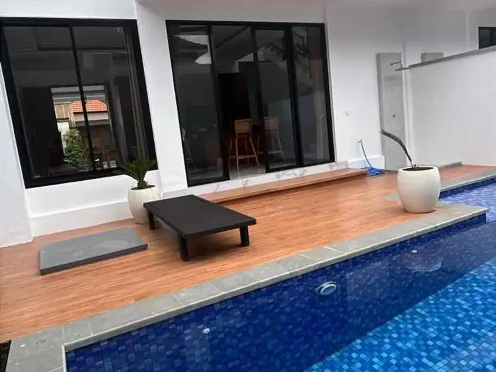 Rumah 2 Lantai Look Modern dengan Full Furnish
