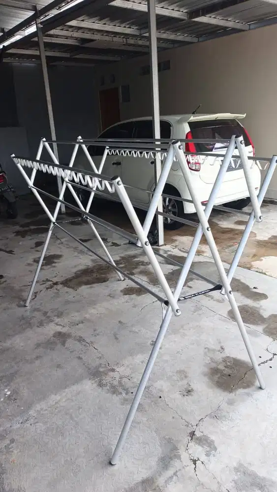 jemuran 2m silver