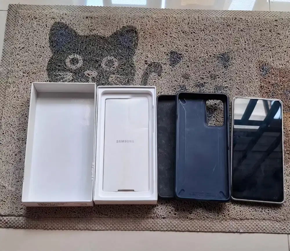 Samsung a73 putih pearl