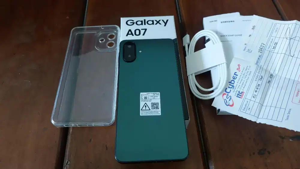 Samsung A07 4/64 Fullset Mulus Like New