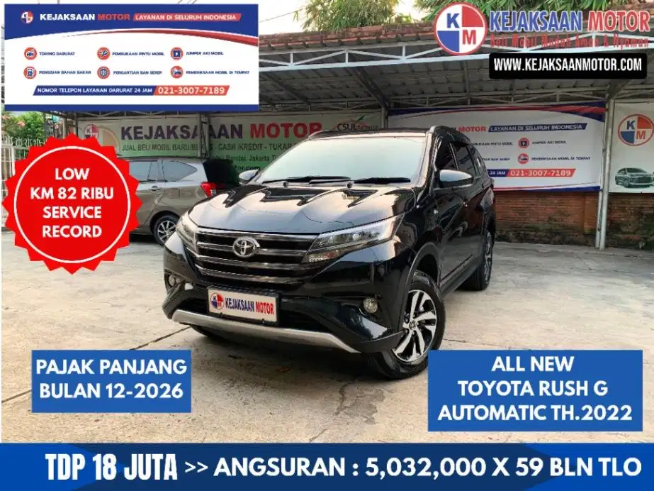 Toyota All New Rush G 1.5 Automatic Th.2022