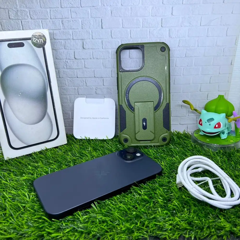 Iphone 15 ibox 128gb fullset original bh 100 garansi ON