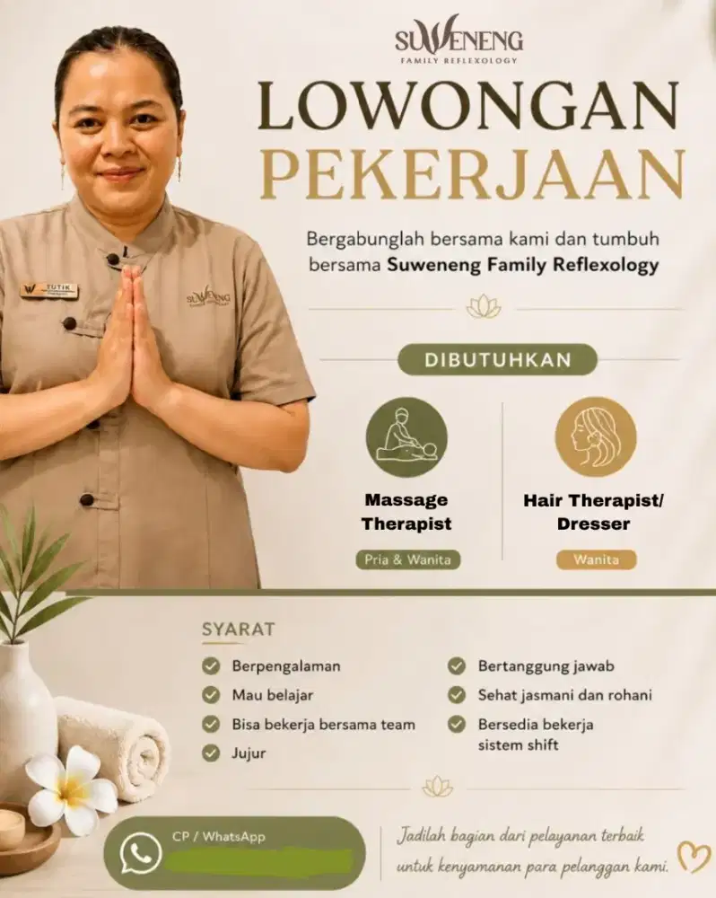 Lowongan Therapist