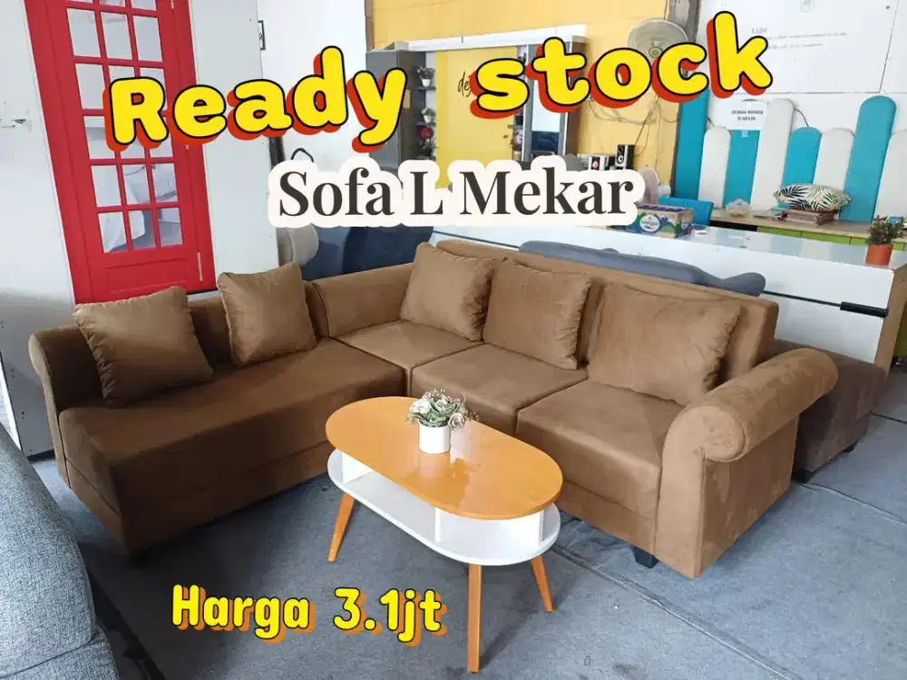Sofa tamu minimalis. Gratis ongkir jogja