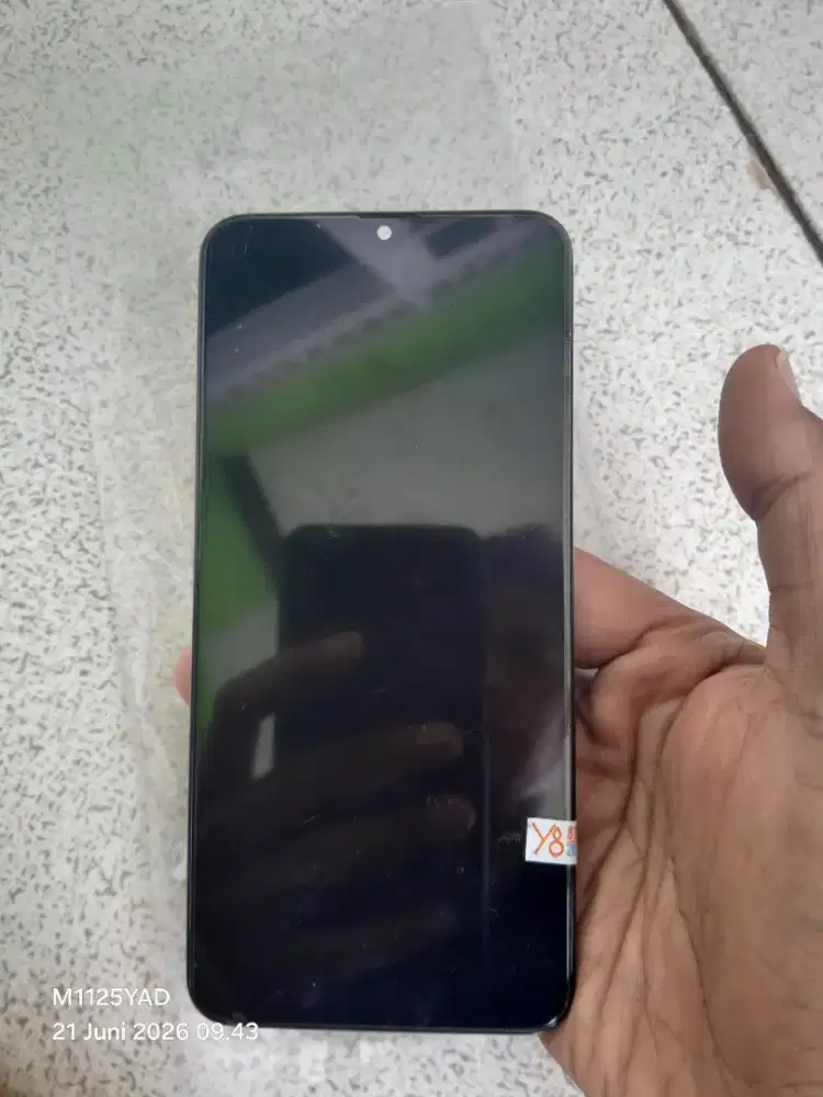 LCD samsung A20+frame baru