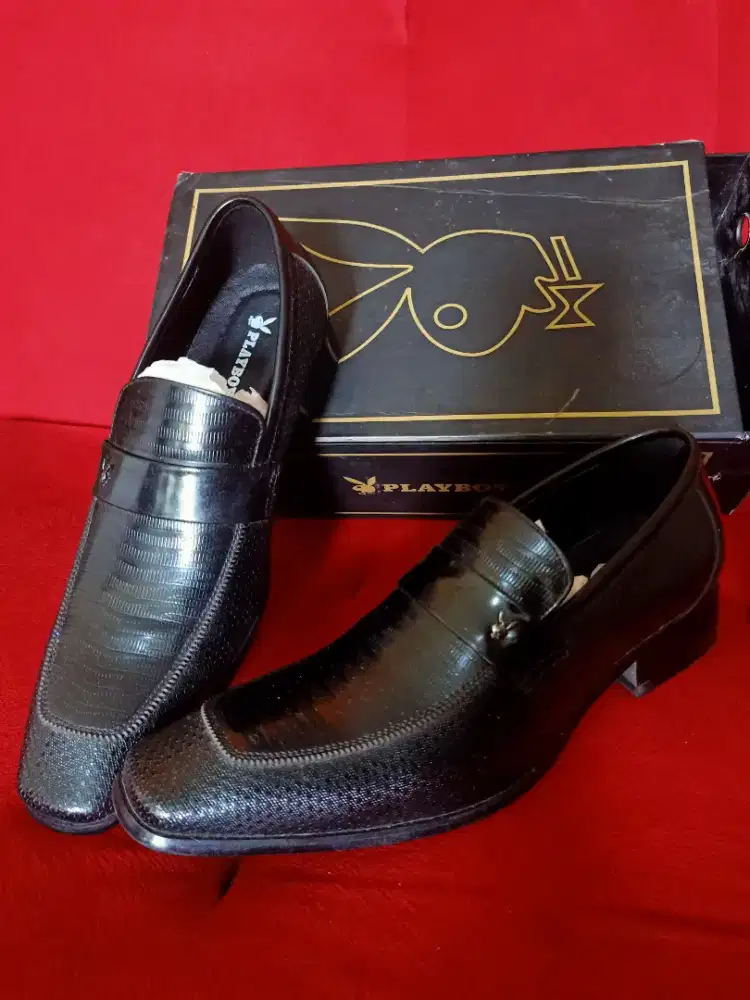 Jual sepatu Playboy original kulit baru
