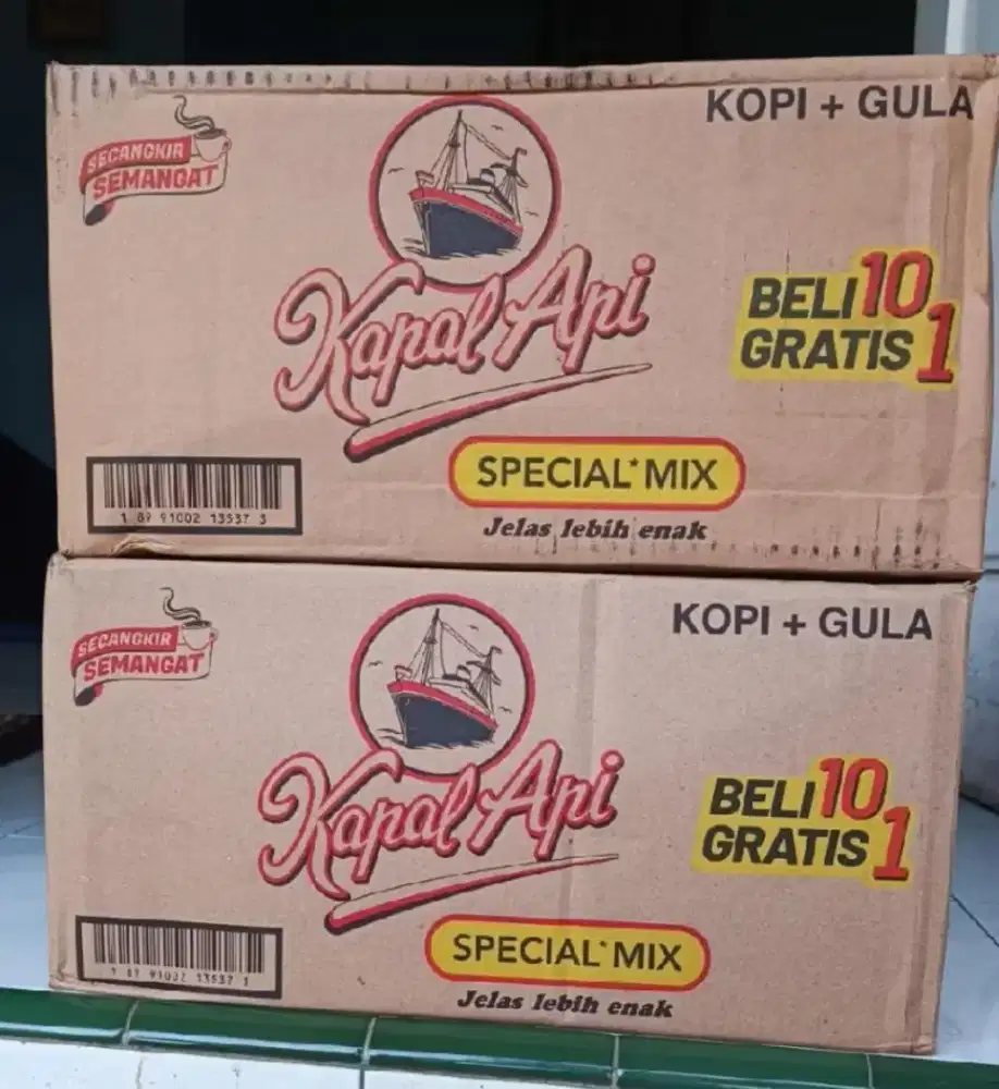 Kapal Api spesial mix 23gram 10+1 x 12 renceng