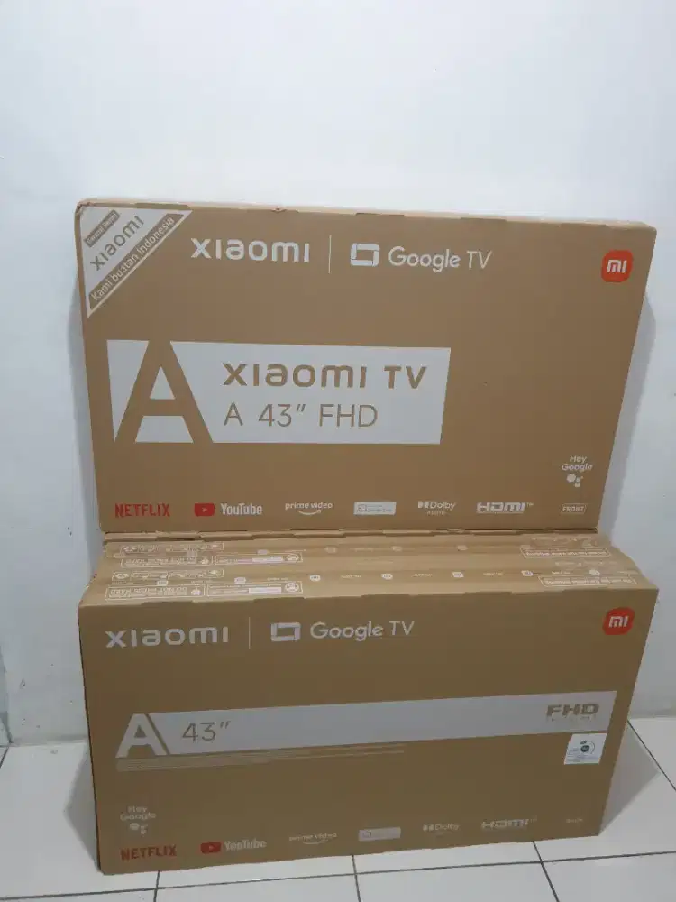 XIAOMI GoogleTV 43 inch. Gres, bisa Cod + disettingkan