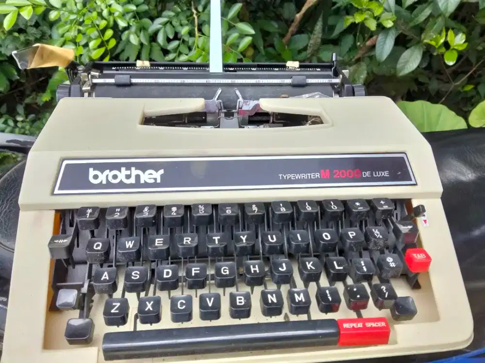 Mesin Tik Brother mulus siap kerja