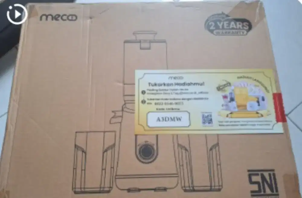 Slow juicer masih baru