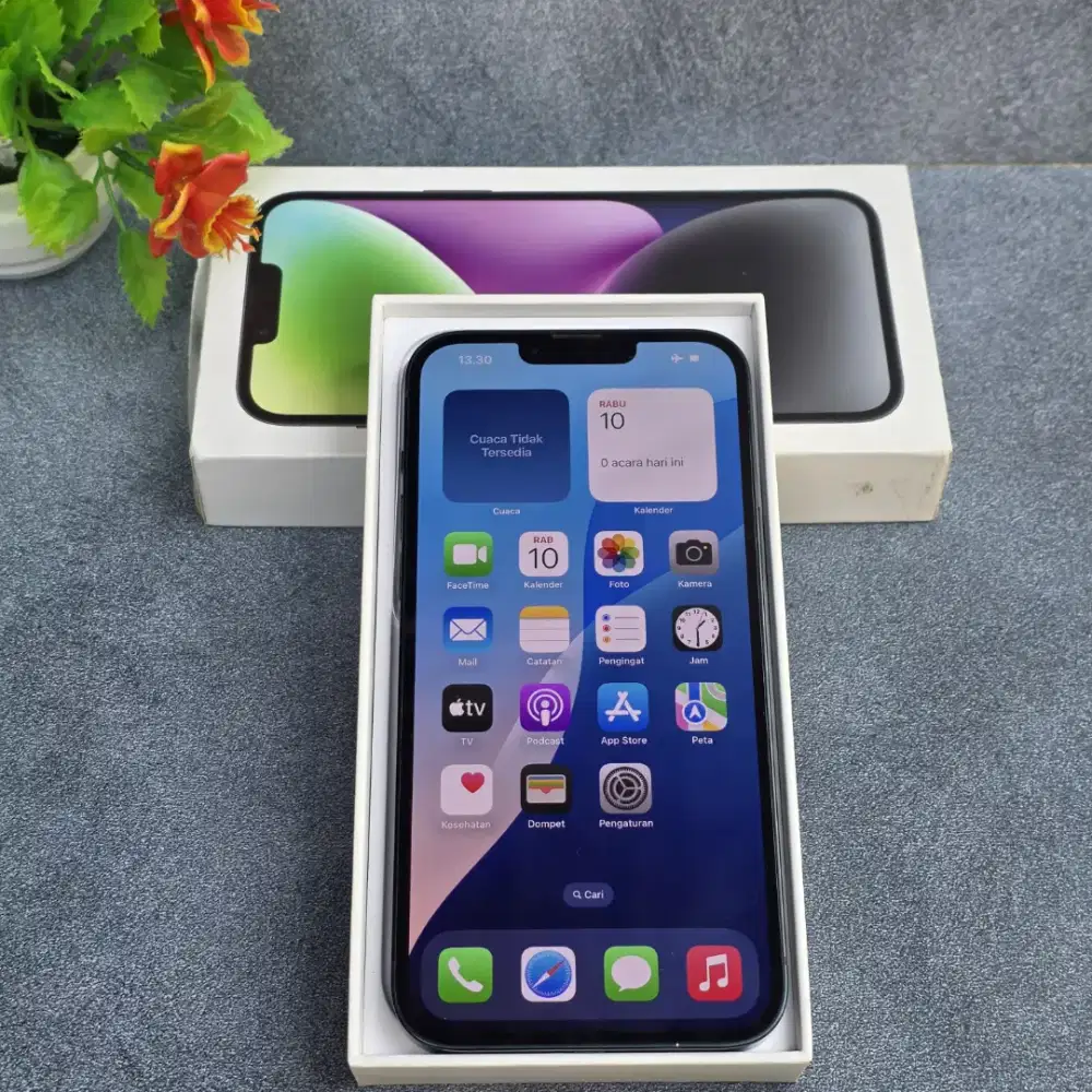 iPhone 14 plus beacukai second original