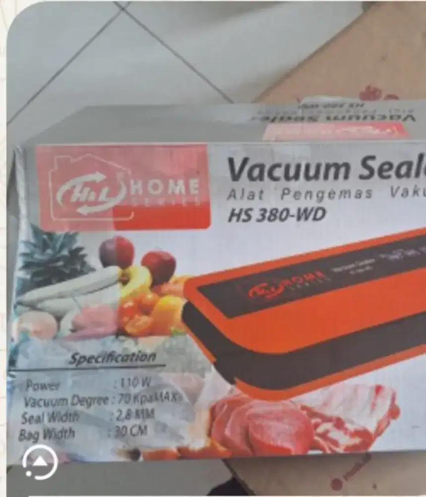 Dijual  vacuum sealer