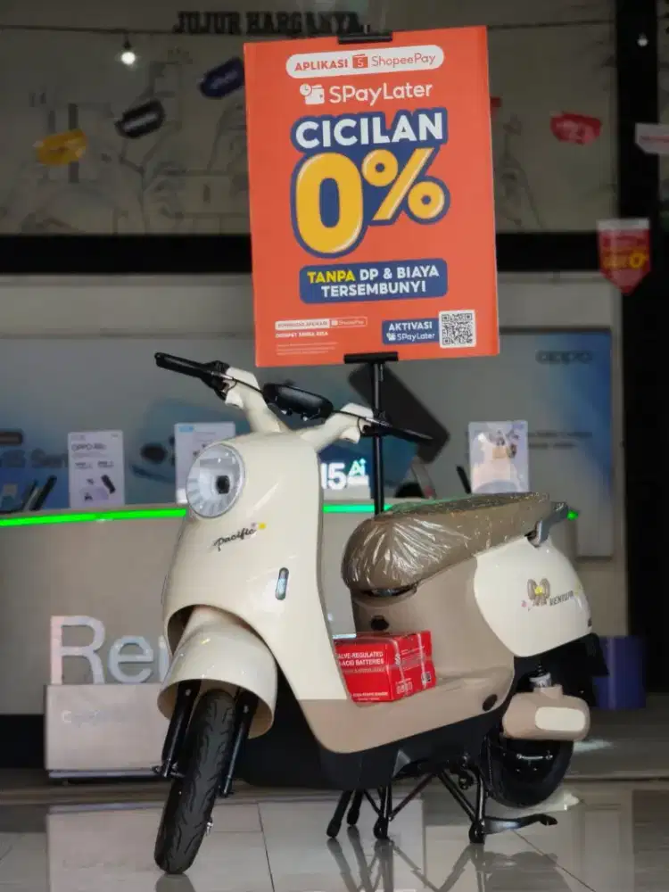 SEPEDA LISTRIK MODEL TERBARU BISA CASH/KREDIT GASS
