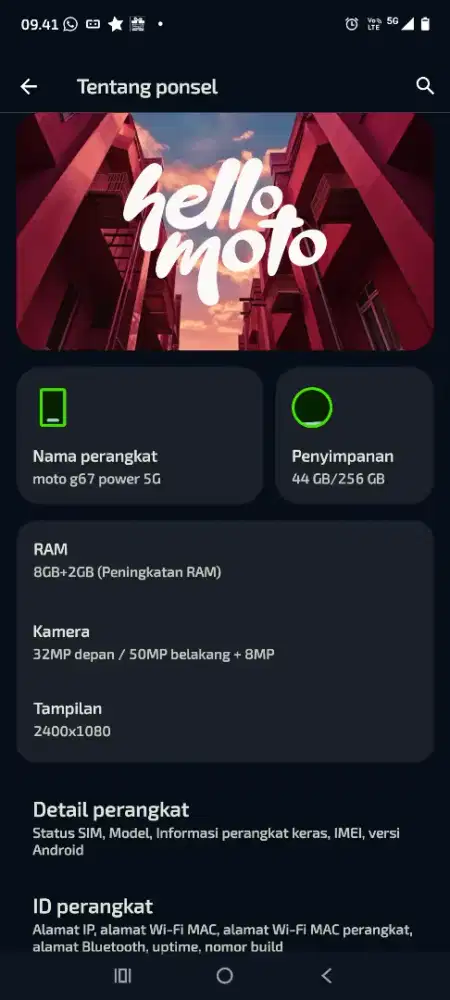 Motorola g67 power 5G