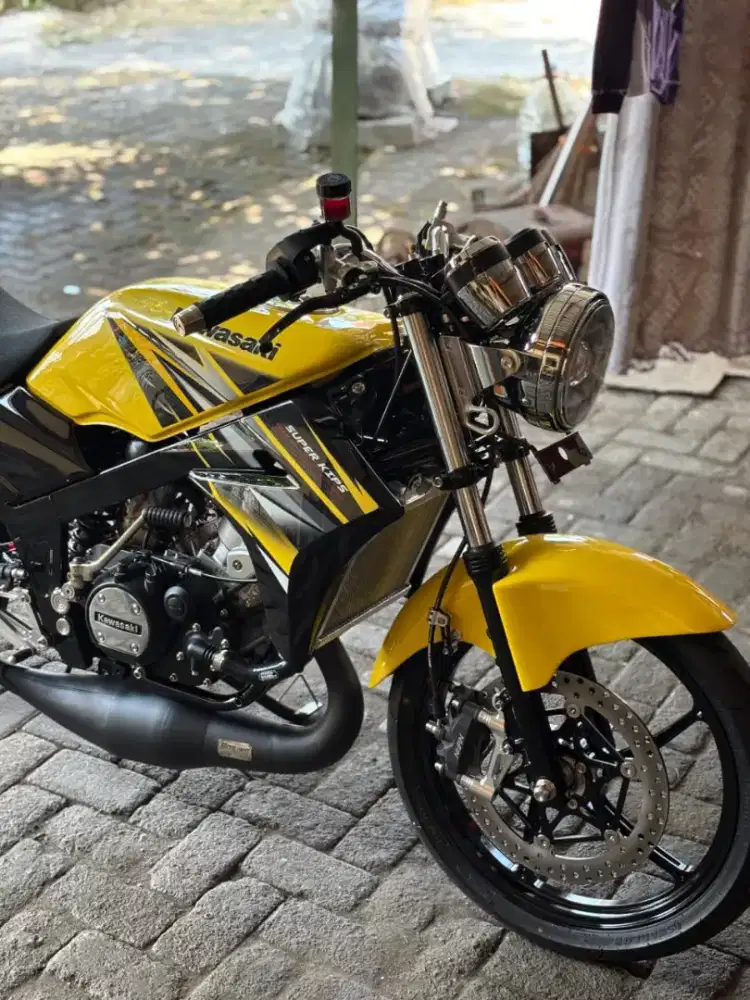 KAWASAKI NINJA SS ASLI WARNA KUNING THN 2013