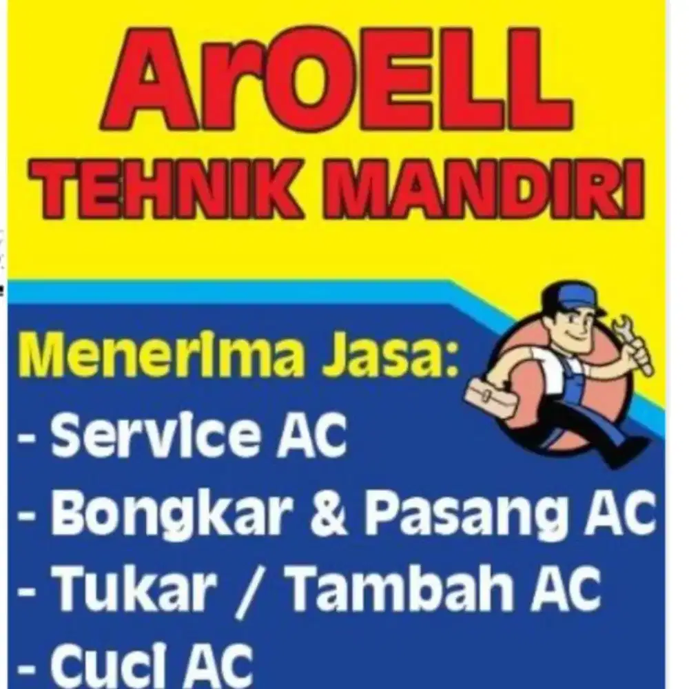 Jasa bongkar pasang AC dan perbaikan cuci service