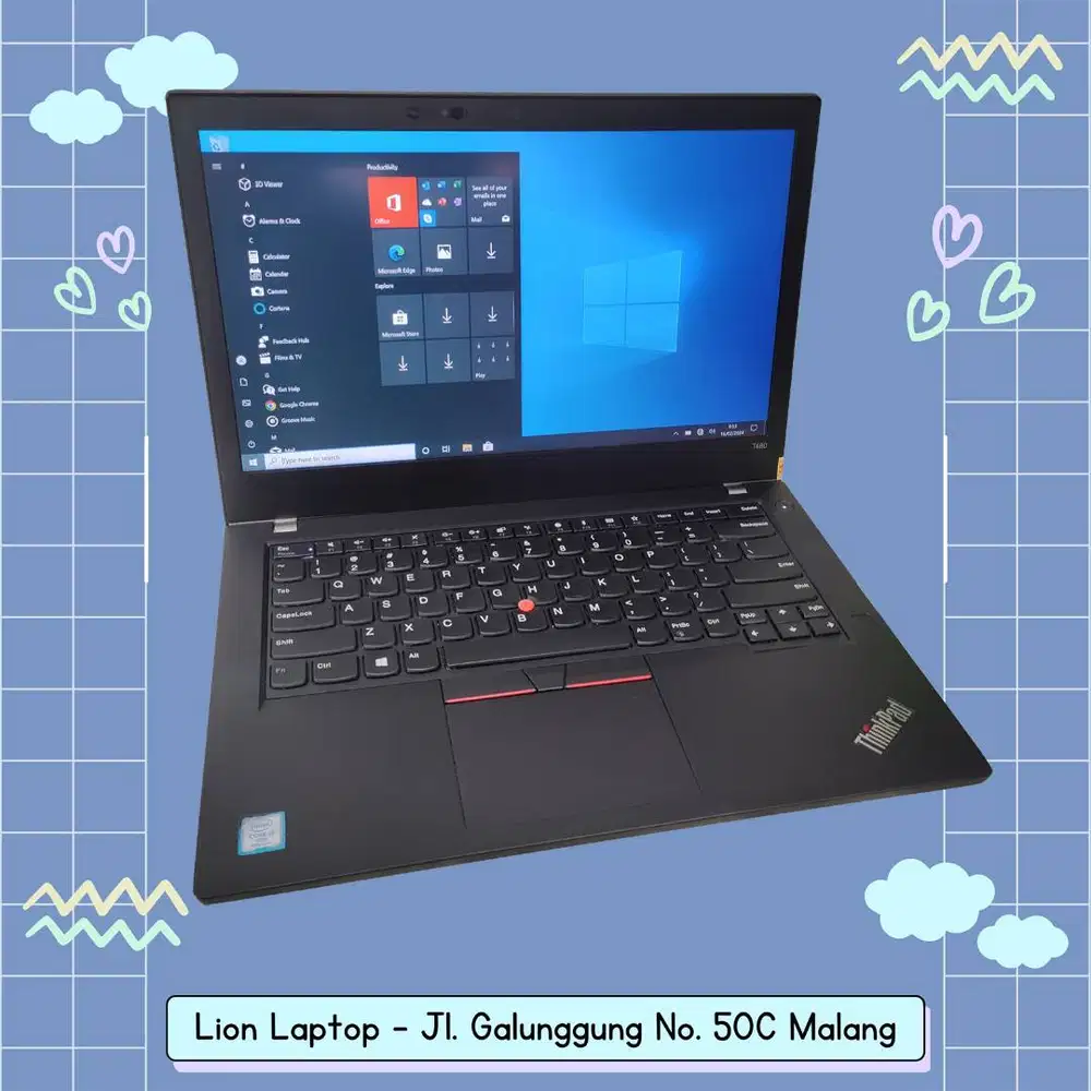 RAM 8GB Core i5 gen 8 Lenovo Thinkpad T480 [21|06]
